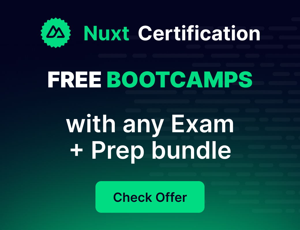 Сертификационный буткемп Nuxt